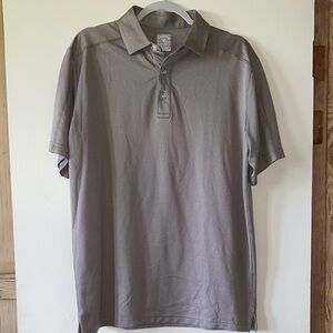Callaway Men's Gray Short-Sleeve Polo